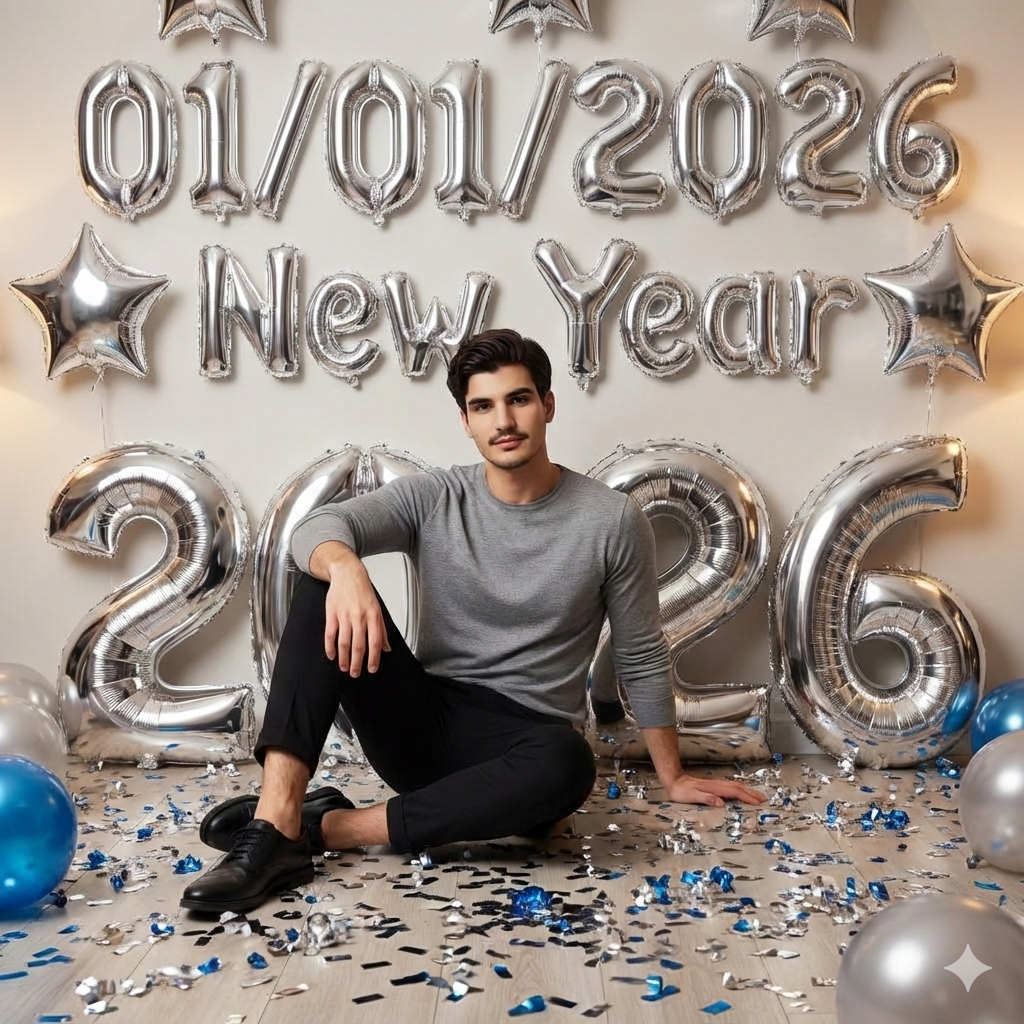 Happy New Year Photo Prompt for Gemini 2026